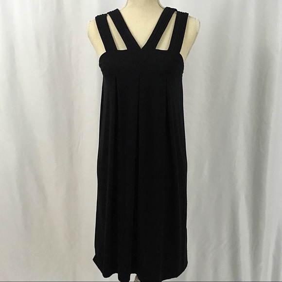 ELLE Dresses & Skirts - ELLE Straps Black Dress